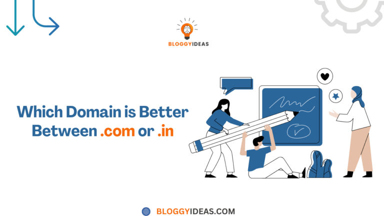 Which Domain is Better Between .com or .in